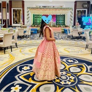 Pink Lehengha size 8